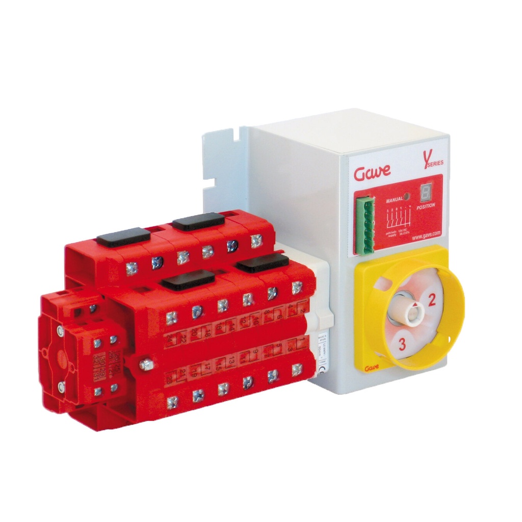 CONMUTADOR GAVE MOTOR.MULTIFUE. 4P 125A 12VDC