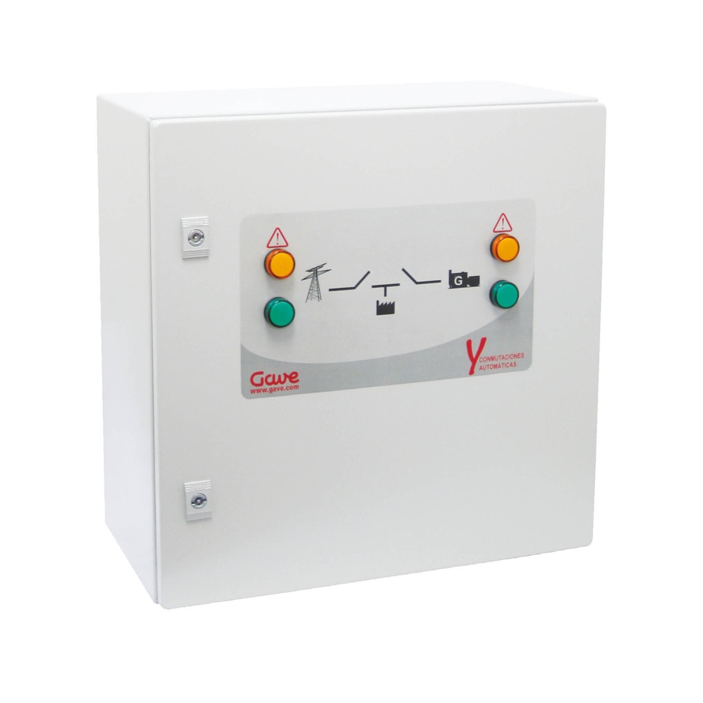 CUADRO CONMUTACION AUTOMATICA SEÑALIZACION  4P 63A PROT. SOBRETENSIONES