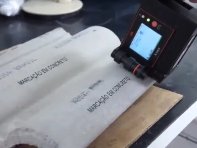 Sistema de marcaje piezas de hormigon prefabricado Sistema de marcaje piezas de hormigon prefabricado