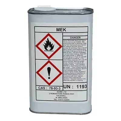 Solvente orgánico peligroso MEK Solvente orgánico peligroso MEK