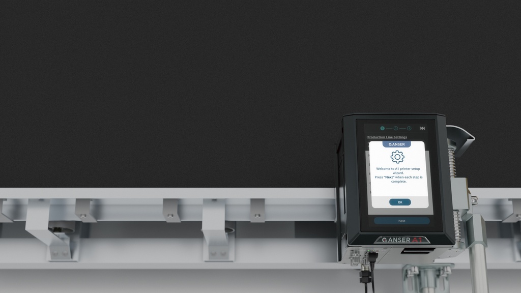 Anser A1 Inkjet Printer 2" - 2 cabezales de 1" sin Anti-shock