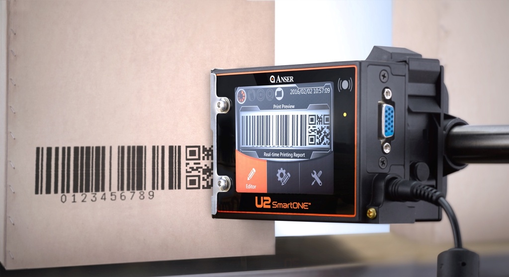 U2 Smart One Printer 2,54cm Imprimiendo en Caja6003019136