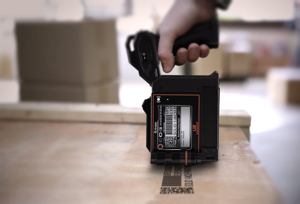 Anser U2 Mobile ONE marcando madera