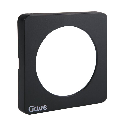 PLACA NV D0 SIN INSCRIPCIONES CARATULA NEGRA