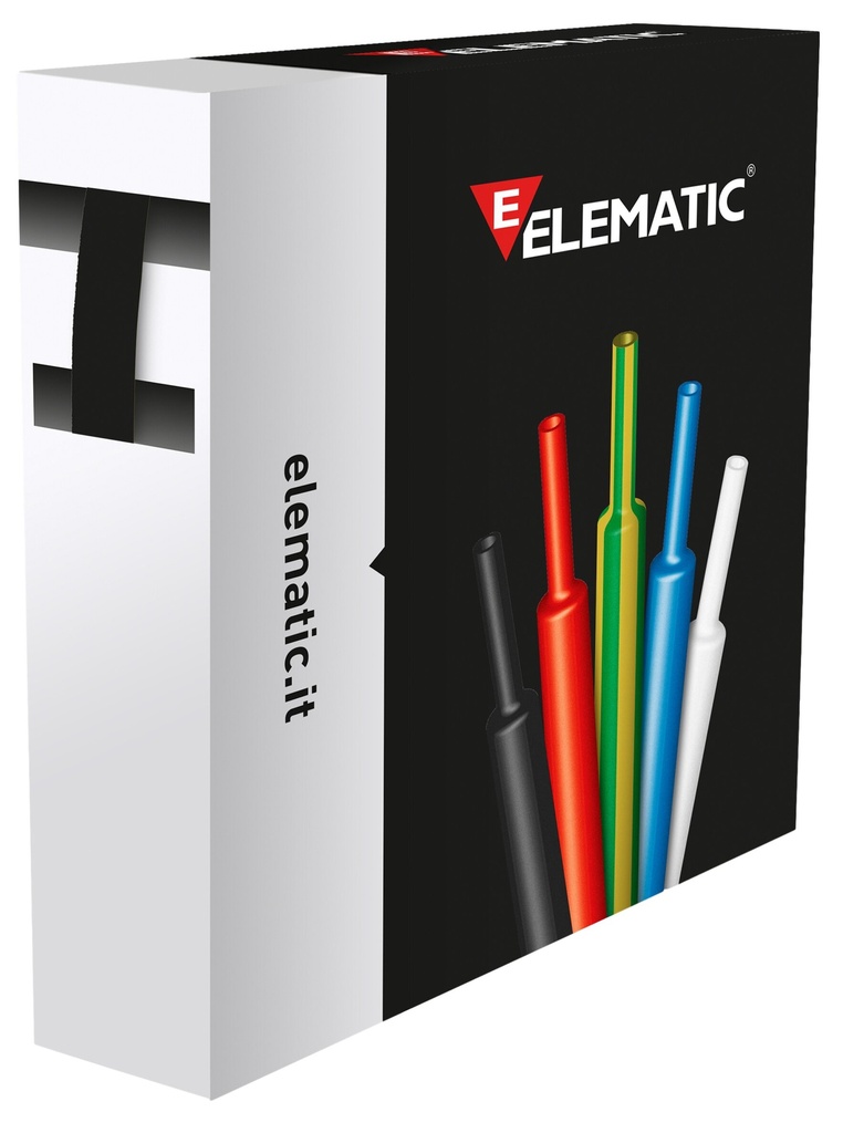 TUBO TERMOR.NEGRO 3,2/1,6