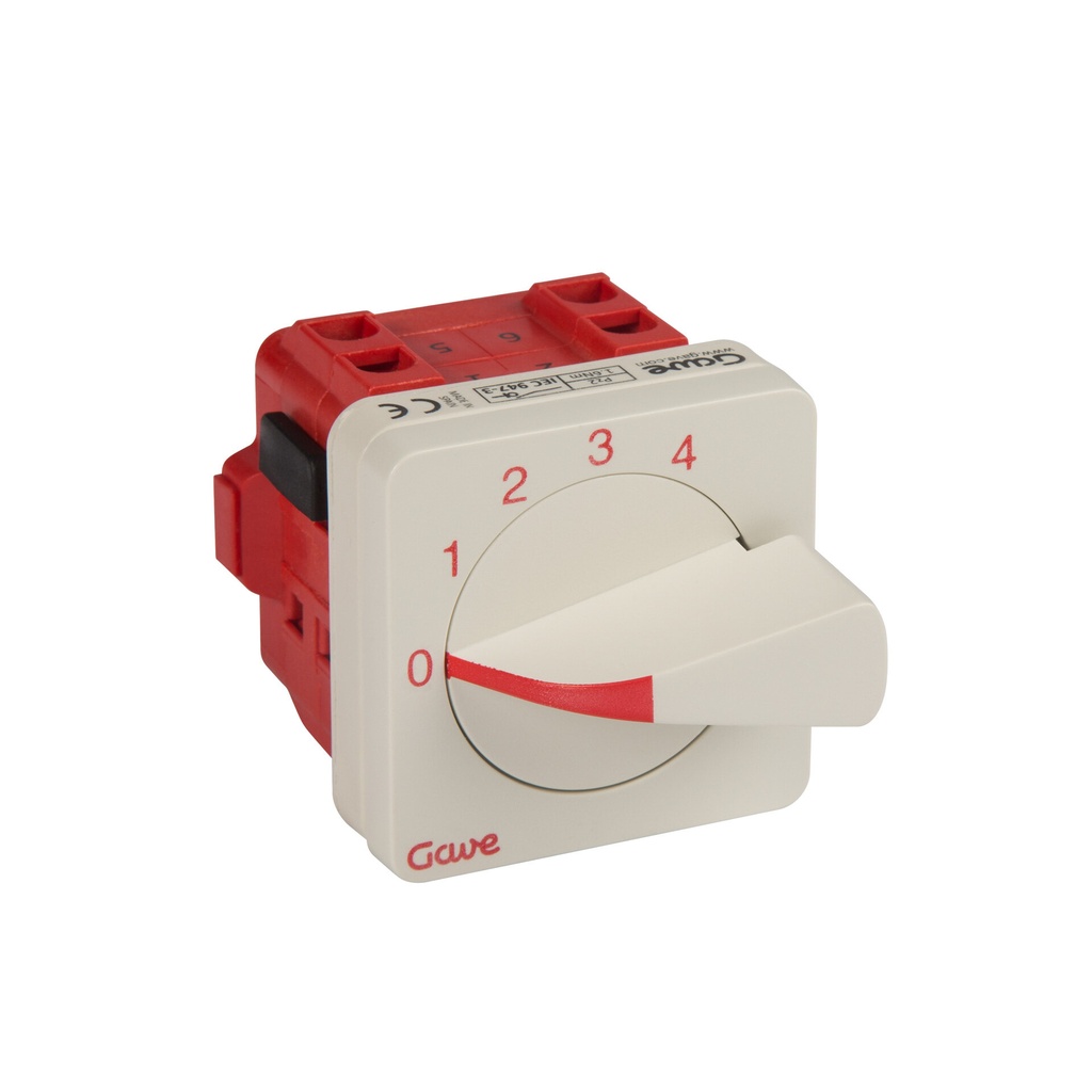 CONMUTADOR  1P 4 POS.16A.D0