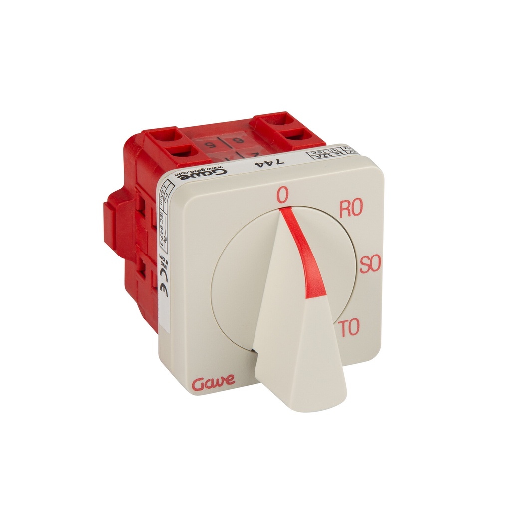 CONMUTADOR  VOLTIMETRO 3P-N 25A.D0