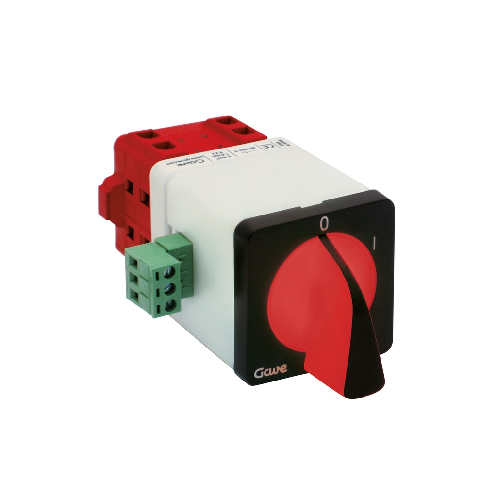INTERRUPTOR LUMINOSO ROJO/VERDE 24V DC 2P 12A