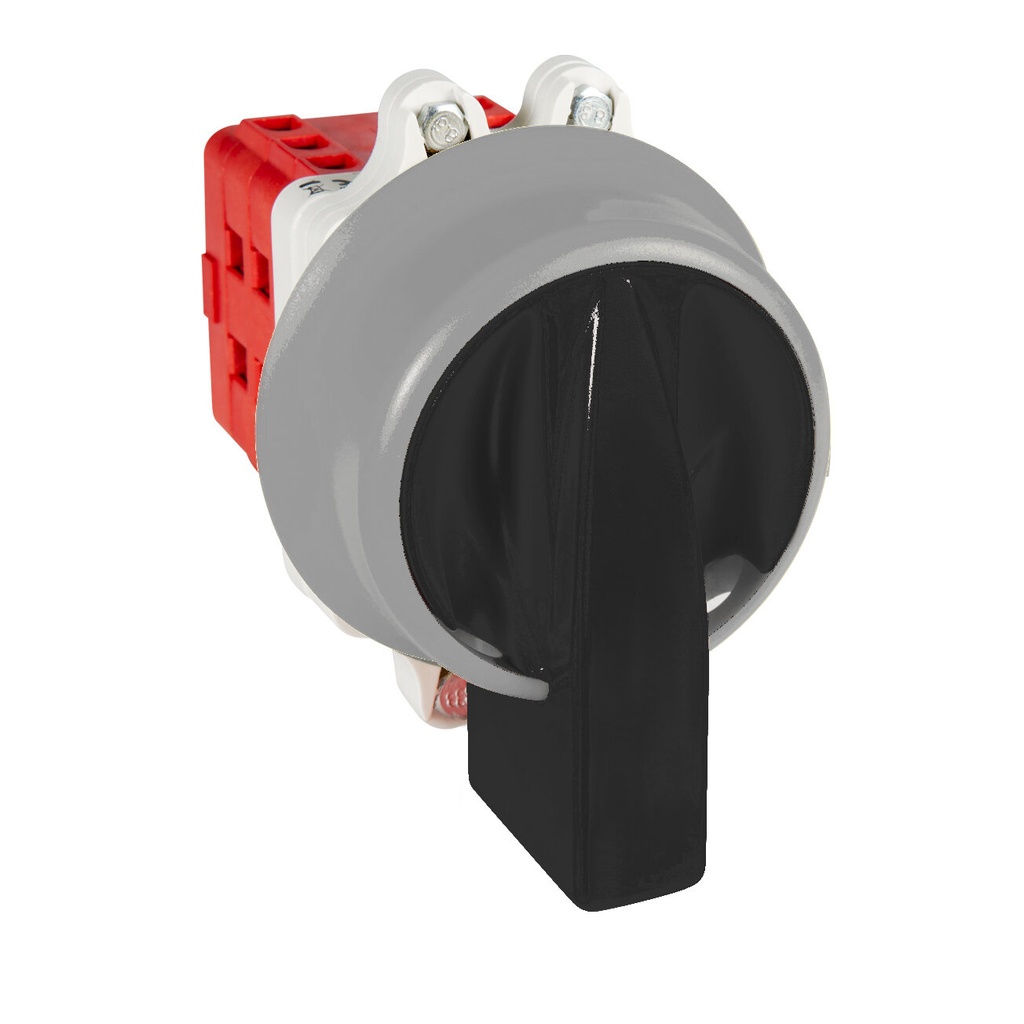 INTERRUPTOR 4P 32A.D1 MANDO BLOQUEO CANDADO IP69K NEGRO/GRIS