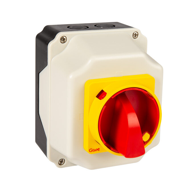 INTERRUPTOR 3P 32A  EN CAJA IP65