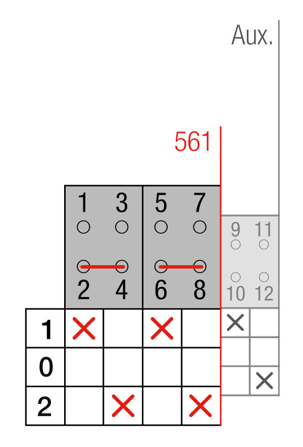CONMUTADOR  MOTORIZADO ENTRADA SUPERIOR 1-0-2 2P 100A. 80-230VAC