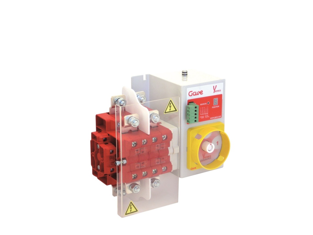 INTERRUPTOR MOTORIZADO LATERAL 4P 160A. 12V DC